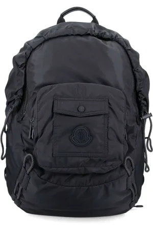 Moncler Tassen, Heren, Zwart, ONE Size, Polyester, Stijlvolle rugzak voor dagelijks gebruik