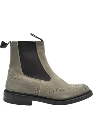 TRICKERS Schoenen, Heren, Groen, 41 EU, Veterschoenen Visone voor heren