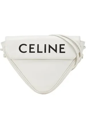 Céline Pre-owned, Dames, Wit, ONE Size, Pre-owned Leather celine-bags