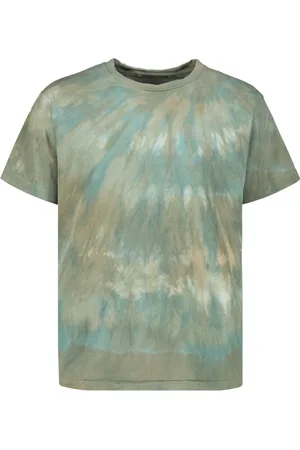 JOHN ELLIOTT Tops, Heren, Veelkleurig, S, Katoen, Tie Dye Katoenen T-shirt