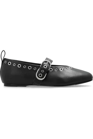 RAG&BONE Schoenen, Dames, Zwart, 38 EU, Leer, Ballerinas Spire Mary Jane Grommets