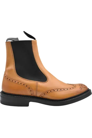 TRICKERS Schoenen, Heren, Bruin, 41 EU, Gebrande Veterschoenen voor Mannen