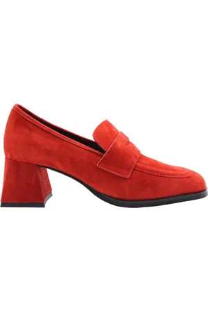 E mia Schoenen, Dames, Rood, 40 EU, Goudbrasem Pomp voor Efficiënte Watercirculatie