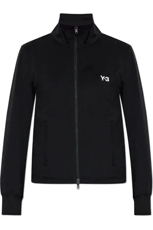 Y-3 Sweatshirts & Hoodies, Dames, Zwart, L, Sweatshirt met kraag