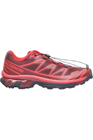 Salomon Schoenen, unisex, Rood, 44 EU, Lichtgewicht X-T 6 Sneakers