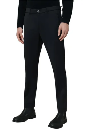 RRD Broeken, Heren, Blauw, S, Blauwe Chino Broek met Sartoriale Details