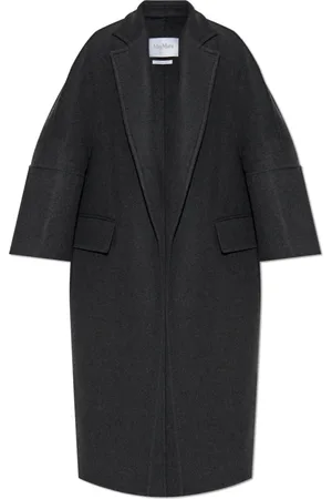 Max Mara Mantels, Dames, Grijs, S, Wol, Jas Asburgo