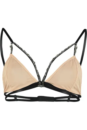 RADÀ Ondergoed, Dames, , S, Nylon, Doorschijnende driehoek bh met strass