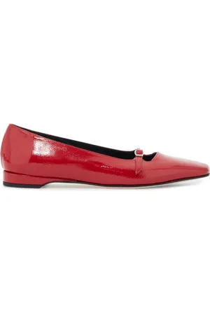 Carel Schoenen, Dames, Rood, 37 EU, Leer, Emilie Ballerina Schoenen