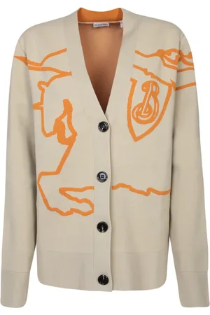 Burberry Truien, Dames, , S, Katoen, Cardigan Sweater Aw 24