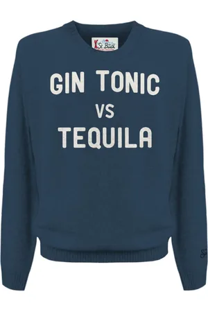 MC2 SAINT BARTH Truien, Heren, Blauw, M, Stijlvolle Sweaters Collectie