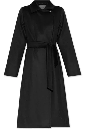 Max Mara Mantels, Dames, Blauw, S, Jas Manuela