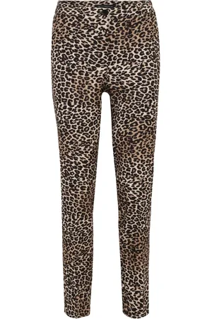 Betty Barclay Broeken, Dames, Veelkleurig, 3Xl, Moderne zakelijke broek met dierenprint