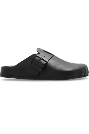 Balenciaga Schoenen, Dames, Zwart, 36 EU, Leer, Leren slides