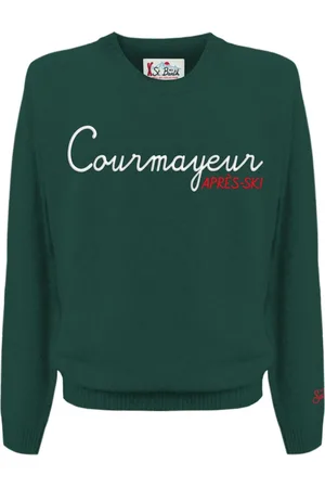 MC2 SAINT BARTH Truien, Heren, Groen, S, Groene Truien voor Mannen