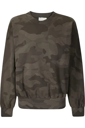ARIES Sweatshirts & Hoodies, Dames, Groen, M, Katoen, Katoenen Crew Neck Sweatshirt