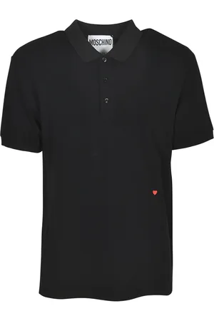 Moschino Tops, Heren, Zwart, 2Xl, Stijlvolle T-shirts en Polos