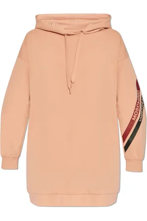 Moschino Sweatshirts & Hoodies, Dames, Roze, XS, Sweatshirt uit de ondergoedlijn