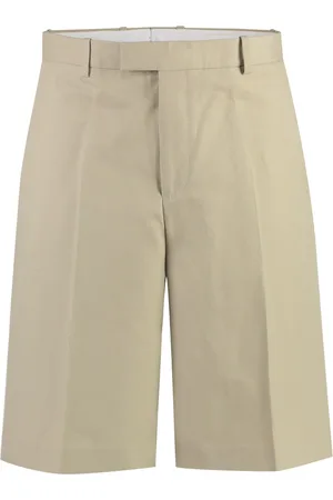Salvatore Ferragamo Korte broeken, Heren, , M, Katoen, Katoenen Bermuda Shorts met Zakken