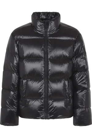 Moose Knuckles Jassen, Heren, Zwart, S, Nylon, Zwarte Kings Puffer Jas
