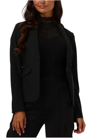 Mos Mosh Jassen, Dames, Zwart, S, Elegante Izzy Blazer voor Vrouwen