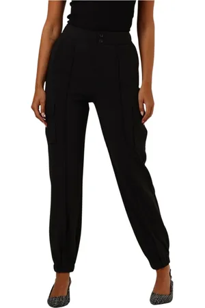 Mos Mosh Broeken, Dames, Zwart, S, Elegante Izzy Pant voor stijlvolle vrouwen