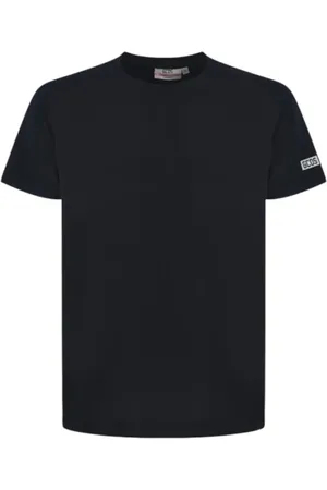 GCDS Tops, Heren, Zwart, S, Katoen, Casual Katoenen T-shirt