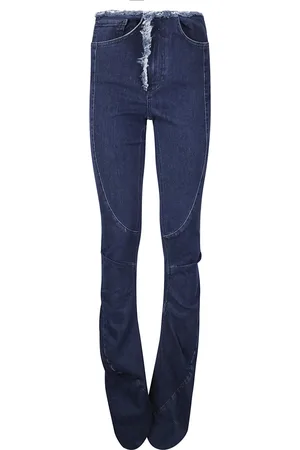 OTTOLINGER Jeans, Dames, Blauw, S, Denim, Ruw-Rand Denim Drape Broek