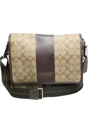 Coach Pre-owned, unisex, Bruin, ONE Size, Pre-owned Canvas shoulder-bags
