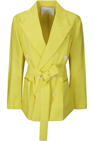 SETCHU Jassen, Dames, Geel, M, Origami Jack voor Stijlvolle Outfits