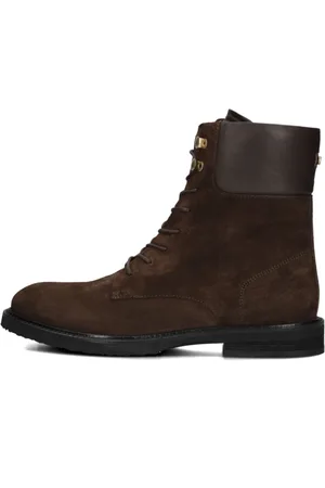 Fred de la Bretoniere Schoenen, Dames, Bruin, 39 EU, Suède, Paris Lucy Suède Veterschoenen