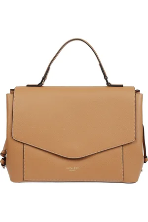 AVENUE 67 Tassen, Dames, Bruin, ONE Size, Leer, Leren Kameel Tas