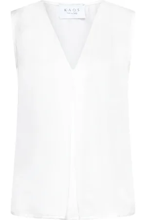 Kaos Tops, Dames, , L, Crème Top Collectie
