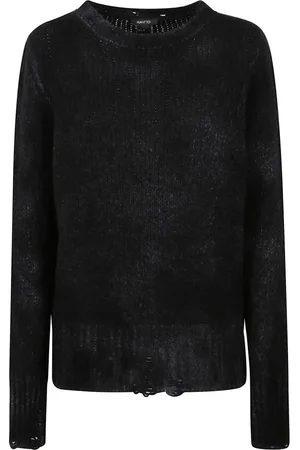 AVANT TOI Truien, Dames, Zwart, M, Wol, Luxe Kasjmier Zijde Wol Trui