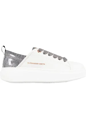 Alexander Smith Schoenen, Dames, Wit, 37 EU, Vegan Sneakers Grigio Aw 24