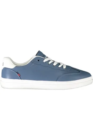 Carrera Schoenen, Heren, Blauw, 40 EU, Polyester, Blauwe Polyester Sneaker met Veters