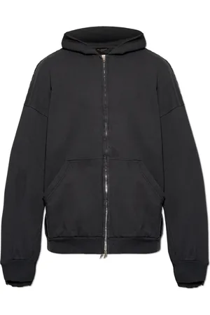 Balenciaga Sweatshirts & Hoodies, Heren, Grijs, L, Katoen, Hoodie