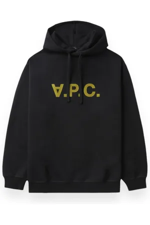 A.P.C. Sweatshirts & Hoodies, Heren, Zwart, M, Katoen, Oversized Hoodie Grand Style