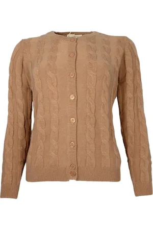 CASHMERE COMPANY Truien, Dames, , S, Wol, Cashmere Cardigan Treccia Donna