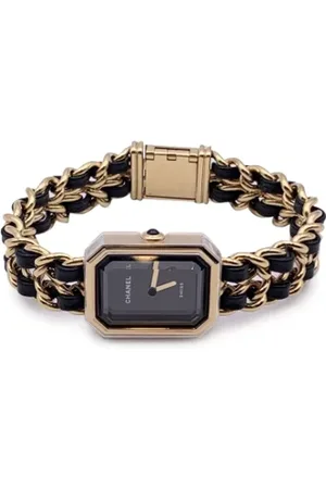 CHANEL Pre-owned, Dames, Geel, ONE Size, Leer, Pre-owned Leather watches