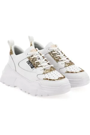 VERSACE Schoenen, Dames, Wit, 37 EU, Sneakers