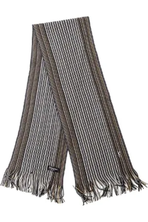 Saint Laurent Pre-owned, Dames, Veelkleurig, ONE Size, Wol, Pre-owned Wool scarves