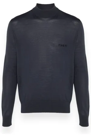 Marni Truien, Heren, Blauw, L, Turtleneck Sweater