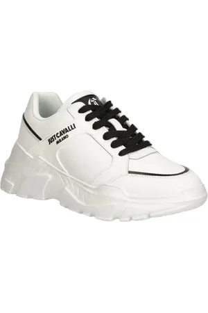 Roberto Cavalli Schoenen, Heren, Wit, 42 EU, Sneakers