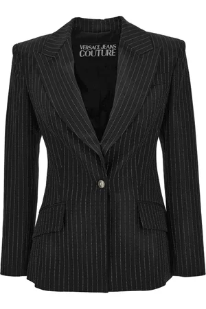 VERSACE Jassen, Dames, Zwart, S, Jassen