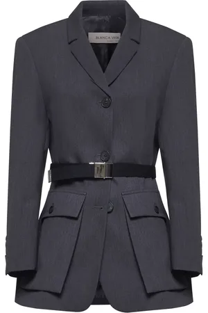 BLANCA Jassen, Dames, Grijs, L, Grijze Jas voor Stijlvolle Look