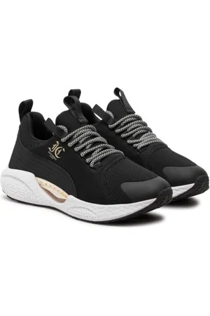 Roberto Cavalli Schoenen, Dames, Zwart, 39 EU, Sneakers