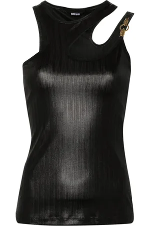 Roberto Cavalli Tops, Dames, Zwart, S, Top