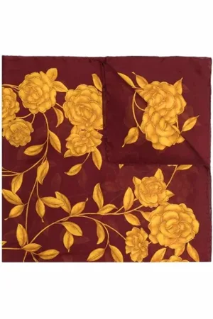 CHANEL Pre-owned, Dames, Veelkleurig, ONE Size, Pre-owned Silk scarves