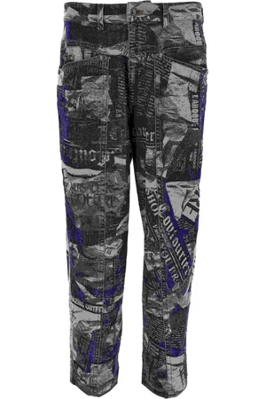 VERSACE Jeans, Heren, Grijs, W32, Broek